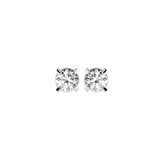 30365P CZ 925 Silver Earring