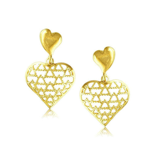 30375 18K Gold Layered Earring