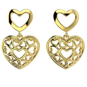 30403 18K Gold Layered Earring