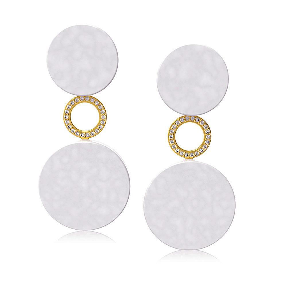 31083 18K Gold Layered Earring