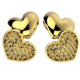 31356 18K Gold Layered Earring