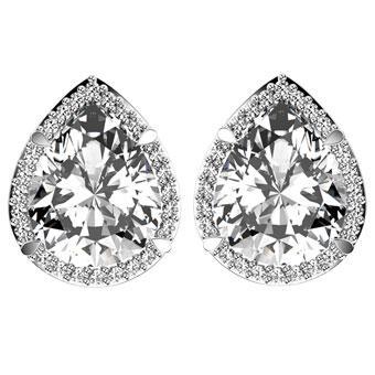 31451P - CZ 925 Sterling Silver Earring