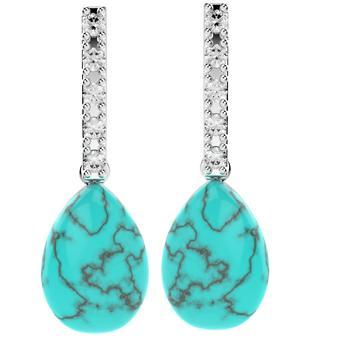 31491P - CZ 925 Sterling Silver Earring