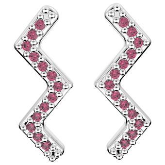 31524P - CZ 925 Sterling Silver Earring