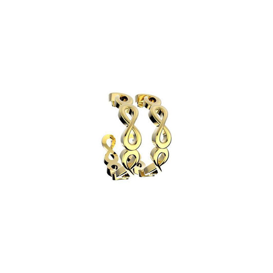 31525 18K Gold Layered Earring