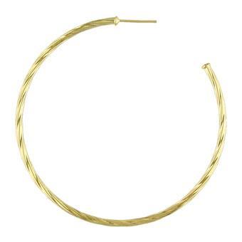 35312 18K Gold Layered Hoop Earring