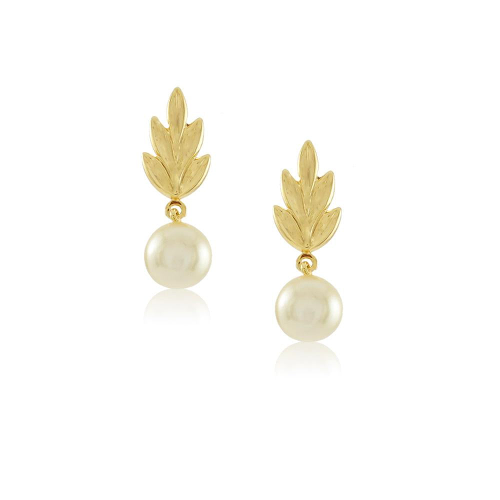 36008 18K Gold Layered Earring