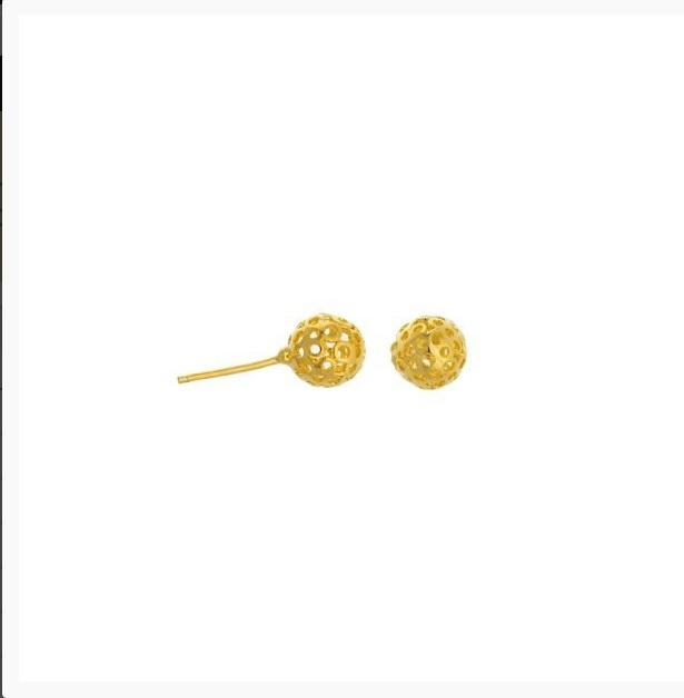 36018 18K Gold Layered Earring