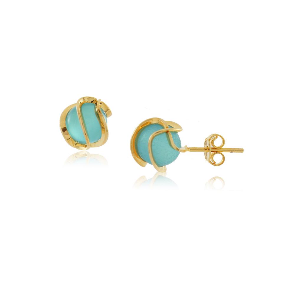 36040 18K Gold Layered Earring