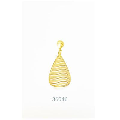 36046 18K Gold Layered Earring