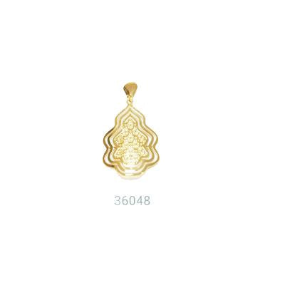 36048 18K Gold Layered Earring