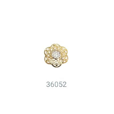 36052 18K Gold Layered Earring