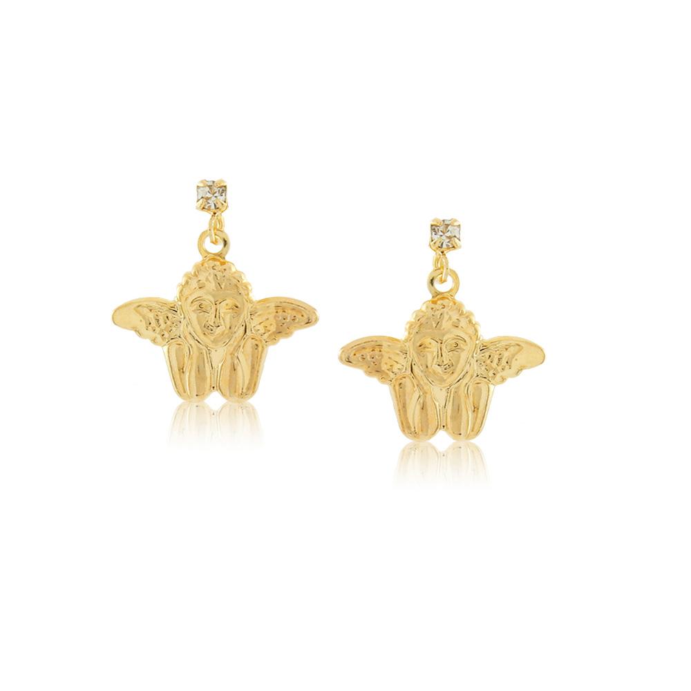36077 18K Gold Layered Earring