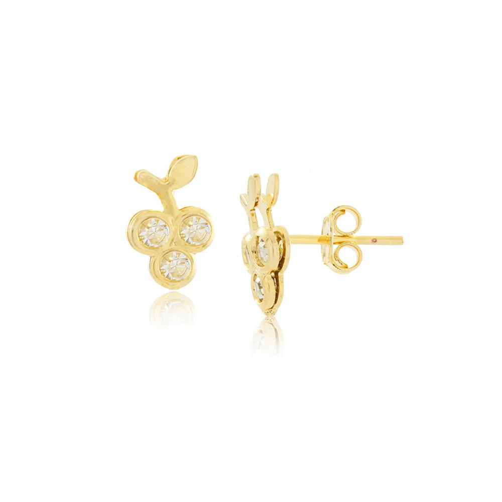 36085 18K Gold Layered Earring