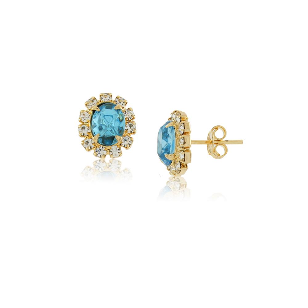 36090 18K Gold Layered Earring