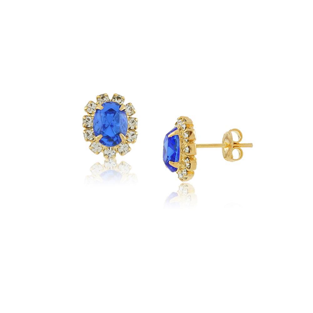 36090 18K Gold Layered Earring