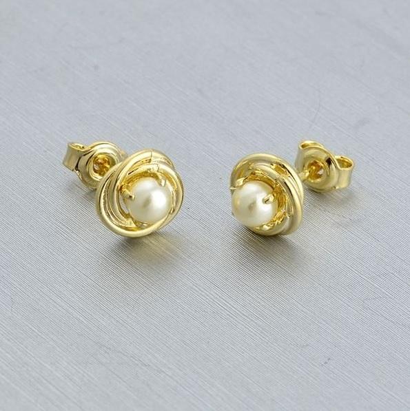 36092 18K Gold Layered Earring