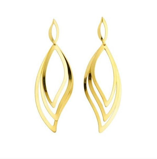 36102 18K Gold Layered Earring