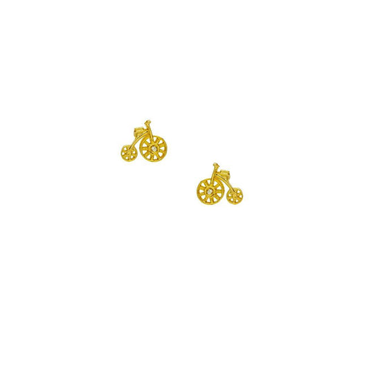 36128 18K Gold Layered Earring