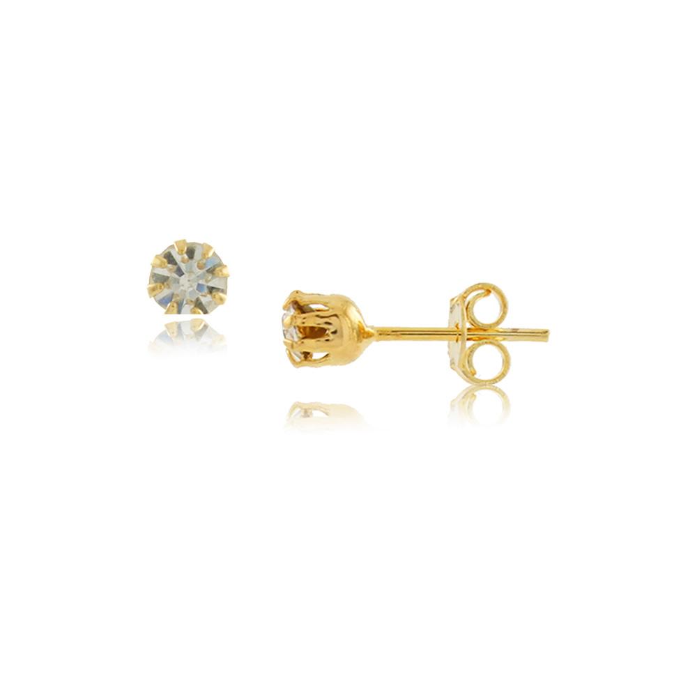 36157 18K Gold Layered Earring