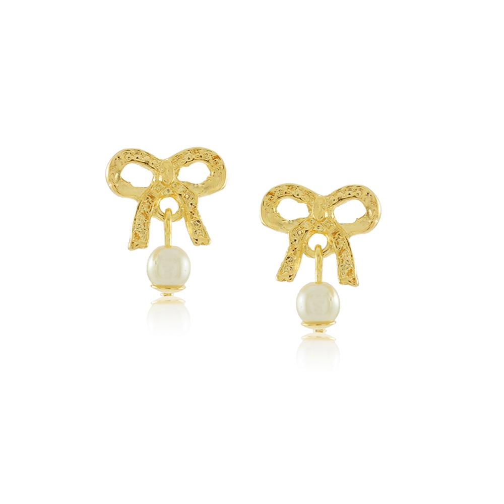 36171 18K Gold Layered Earring