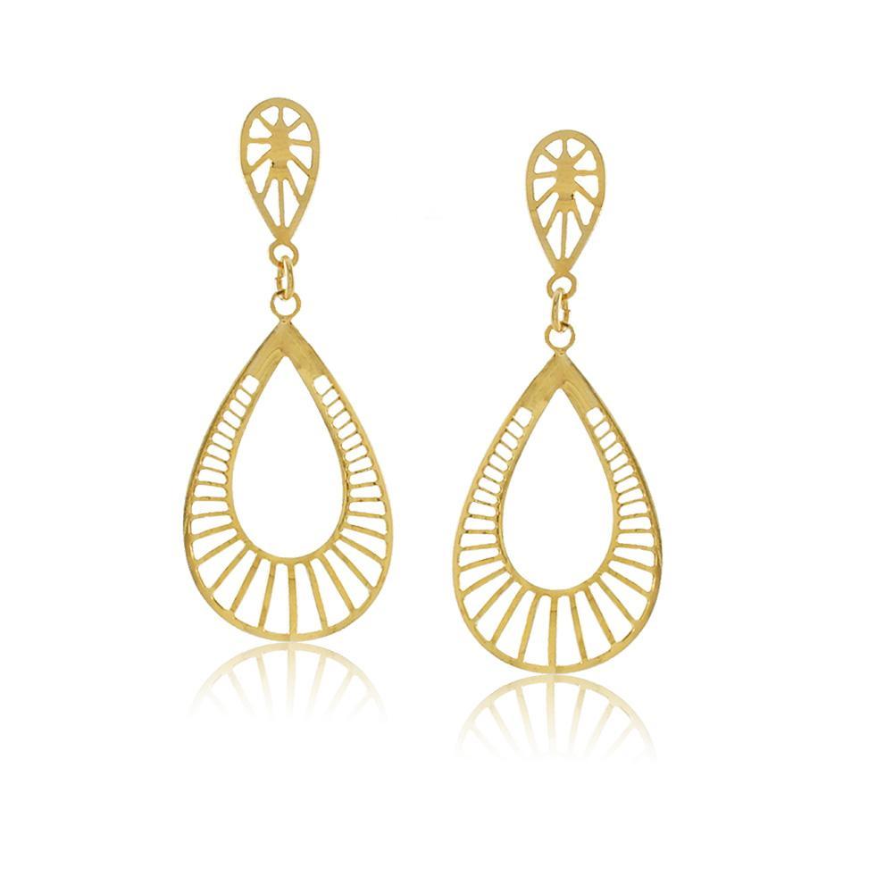 36207 18K Gold Layered Earring