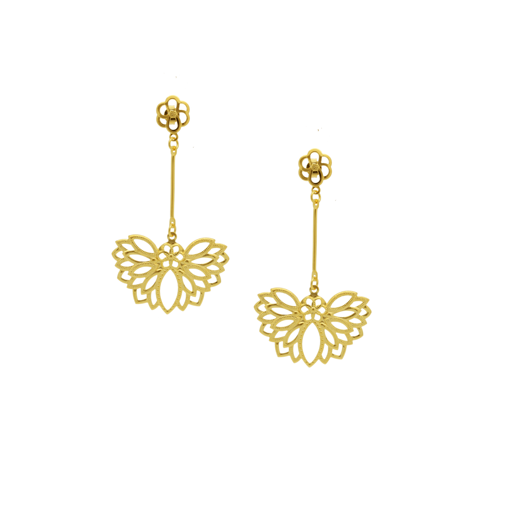 36230 18K Gold Layered Earring