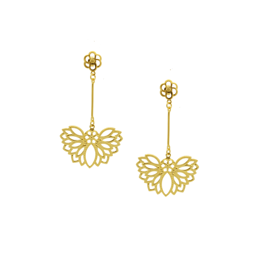 36230 18K Gold Layered Earring