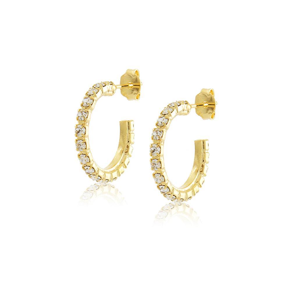 36294 18K Gold Layered Earring