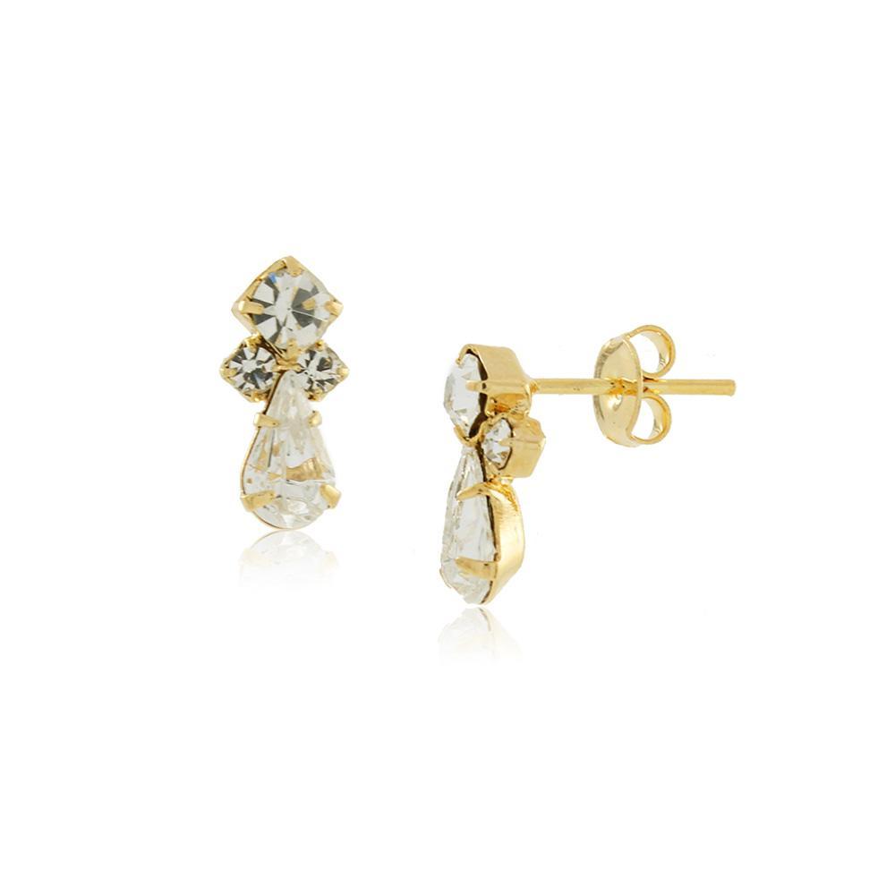 36303 18K Gold Layered Earring