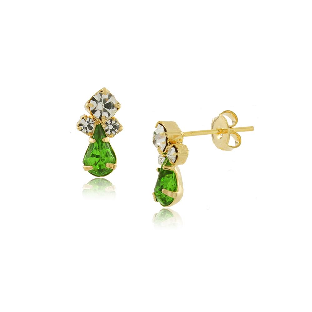 36303 18K Gold Layered Earring