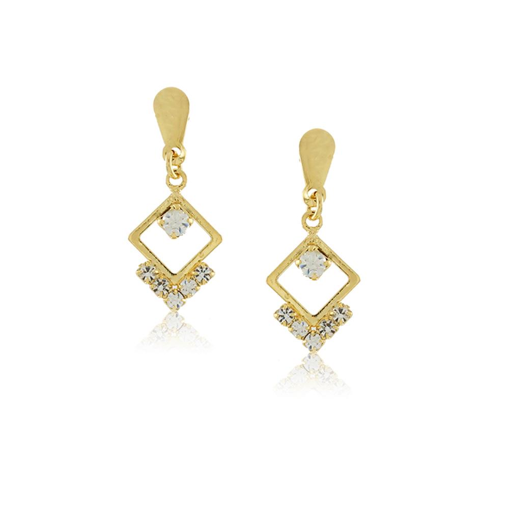 36309 18K Gold Layered Earring