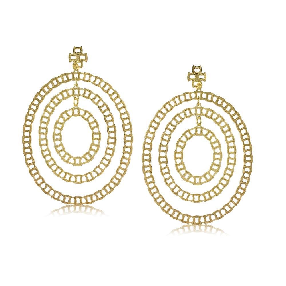 36313 18K Gold Layered Earring