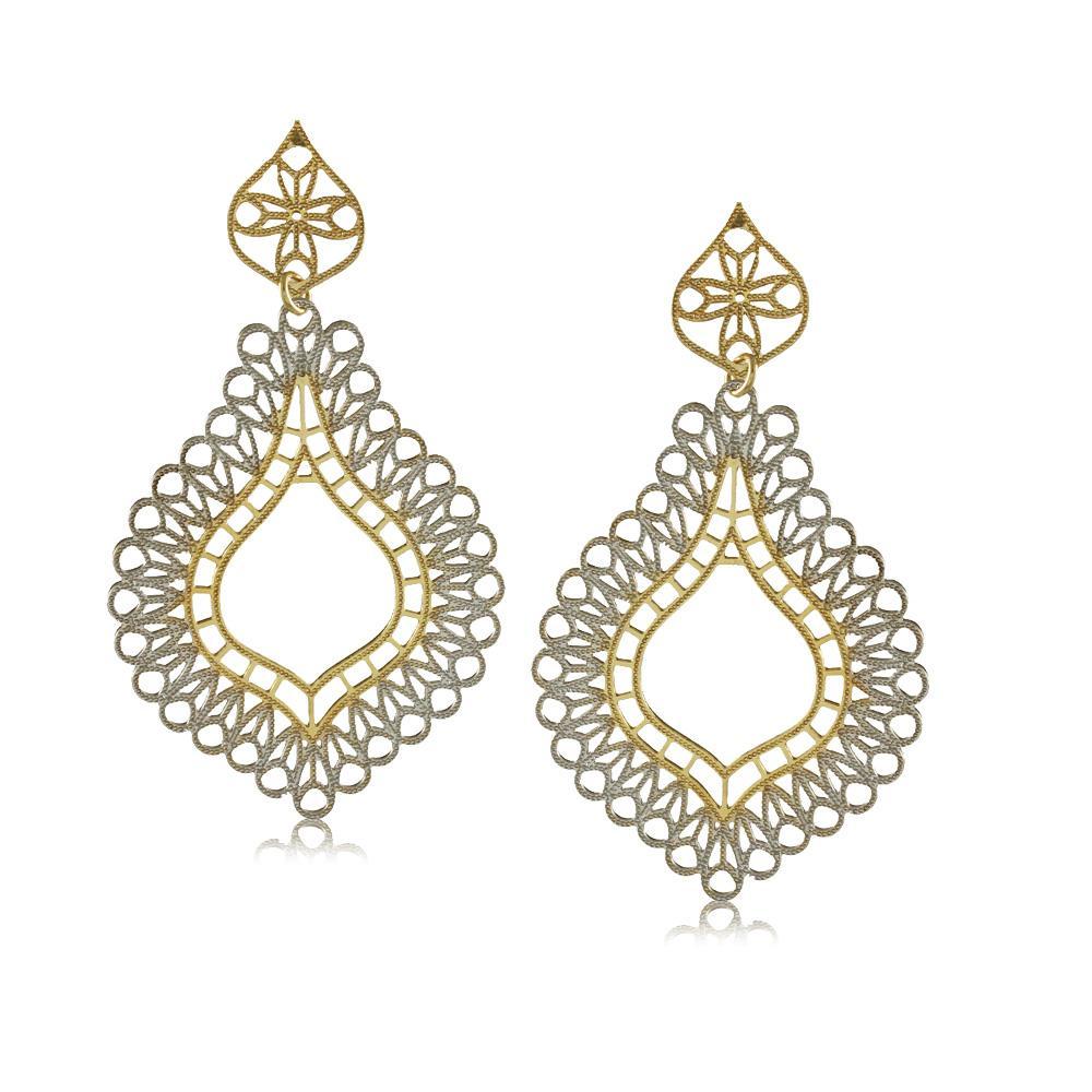 36316 18K Gold Layered Earring