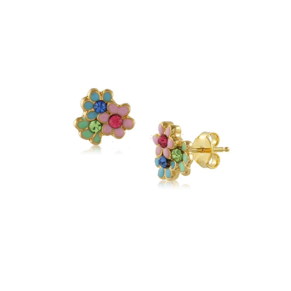 36325 18K Gold Layered Earring