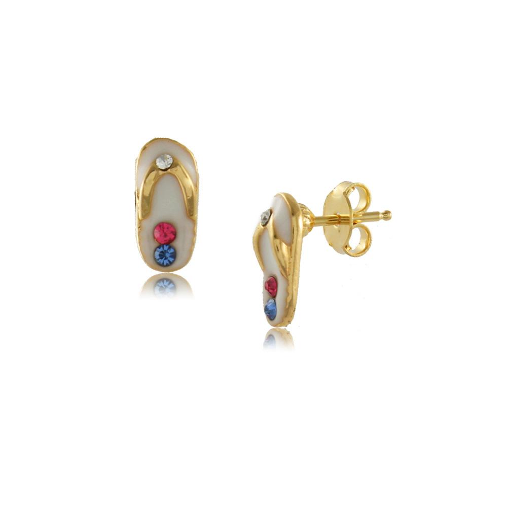 36338 18K Gold Layered Earring
