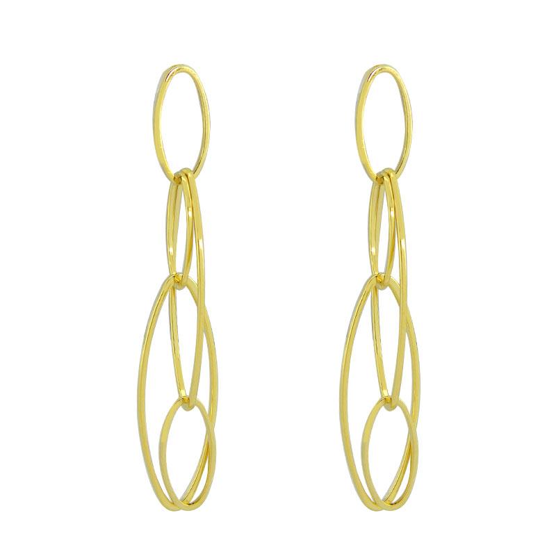 36349 18K Gold Layered Earring