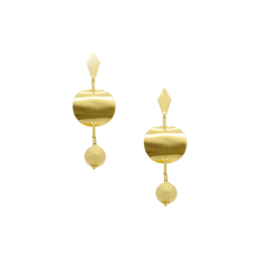 36399 18K Gold Layered Earring