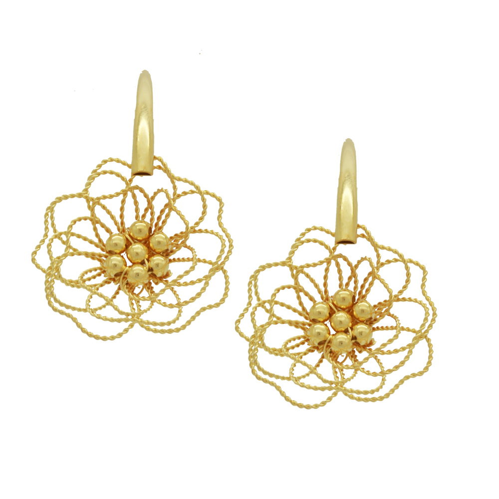 36410 18K Gold Layered Earring