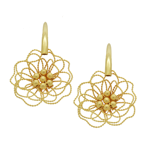 36410 18K Gold Layered Earring