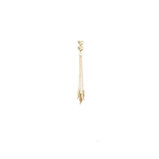 38101v 18K Gold Layered Earring