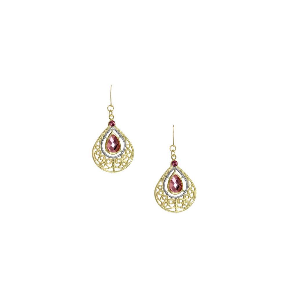 38162 18K Gold Layered Earring