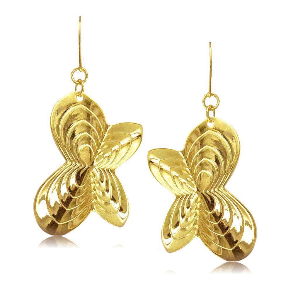 38171 18K Gold Layered -Earring