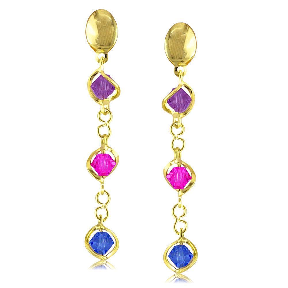 38682 18K Gold Layered -Earring