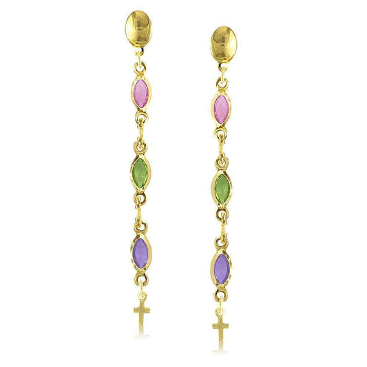 38684 18K Gold Layered -Earring