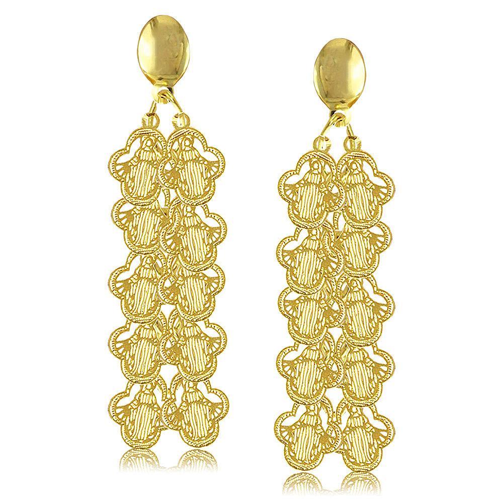 38688 18K Gold Layered -Earring