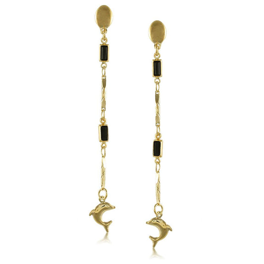 38693 18K Gold Layered -Earring