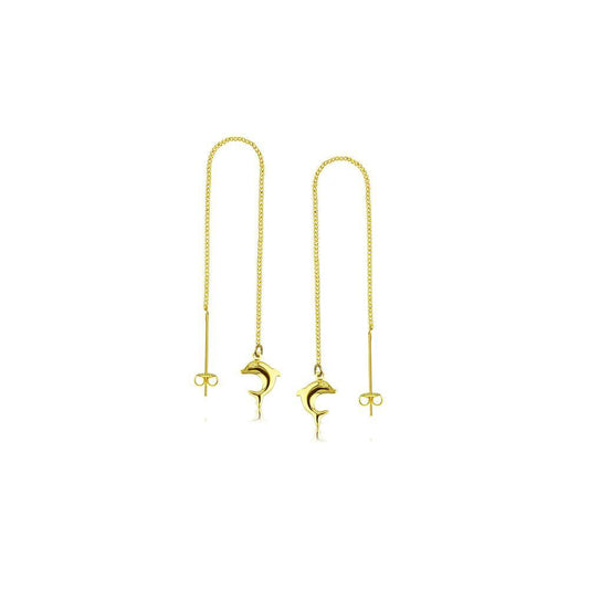 38797 18K Gold Layered Earring