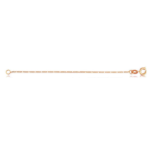 40002v 18K Gold Layered Chain Rose Gold 45cm/18in