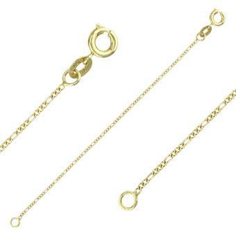 40002 18K Gold Layered -Chain 45cm/18in